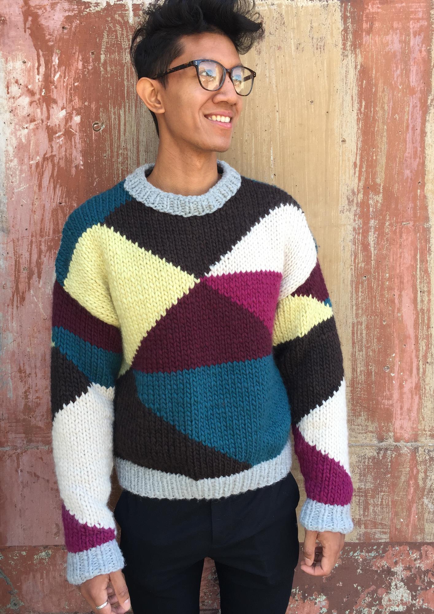 Strickanleitung - Herrenpullover - Rebecca - Online.de