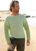 Strickanleitung - Herrenpullover | rebecca - online.de
