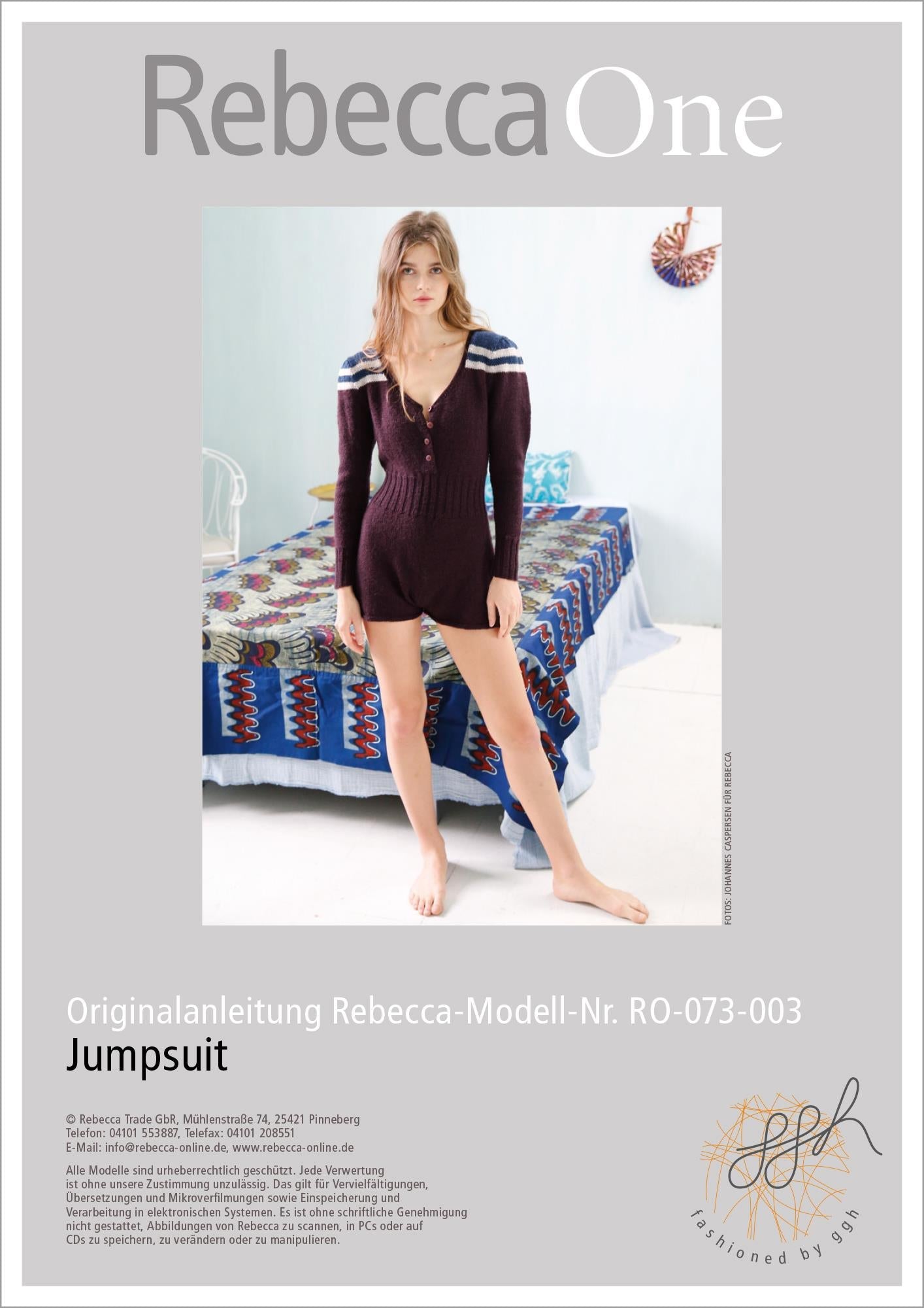 Strickanleitung - Jumpsuit - Rebecca - Online.de
