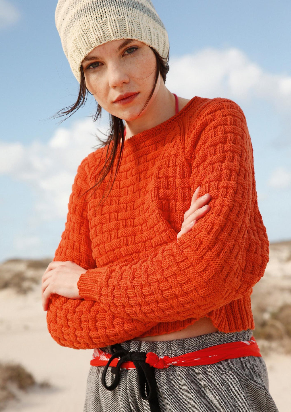 Strickanleitung - Kurzer Raglanpullover - Rebecca - Online.de