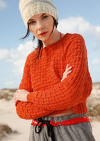 Strickanleitung - Kurzer Raglanpullover - Rebecca - Online.de