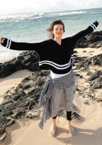 Strickanleitung - Kurzer, weiter Kapuzenpullover - Rebecca - Online.de