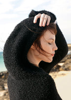 Strickanleitung - Kurzer, weiter Kapuzenpullover - Rebecca - Online.de