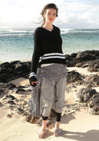 Strickanleitung - Kurzer, weiter Kapuzenpullover - Rebecca - Online.de