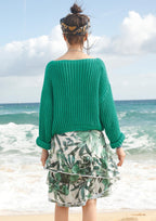 Strickanleitung - Kurzer, weiter Patentpulli - Rebecca - Online.de