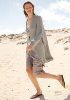 Strickanleitung - Lange Jacke im Perlmuster - Rebecca - Online.de