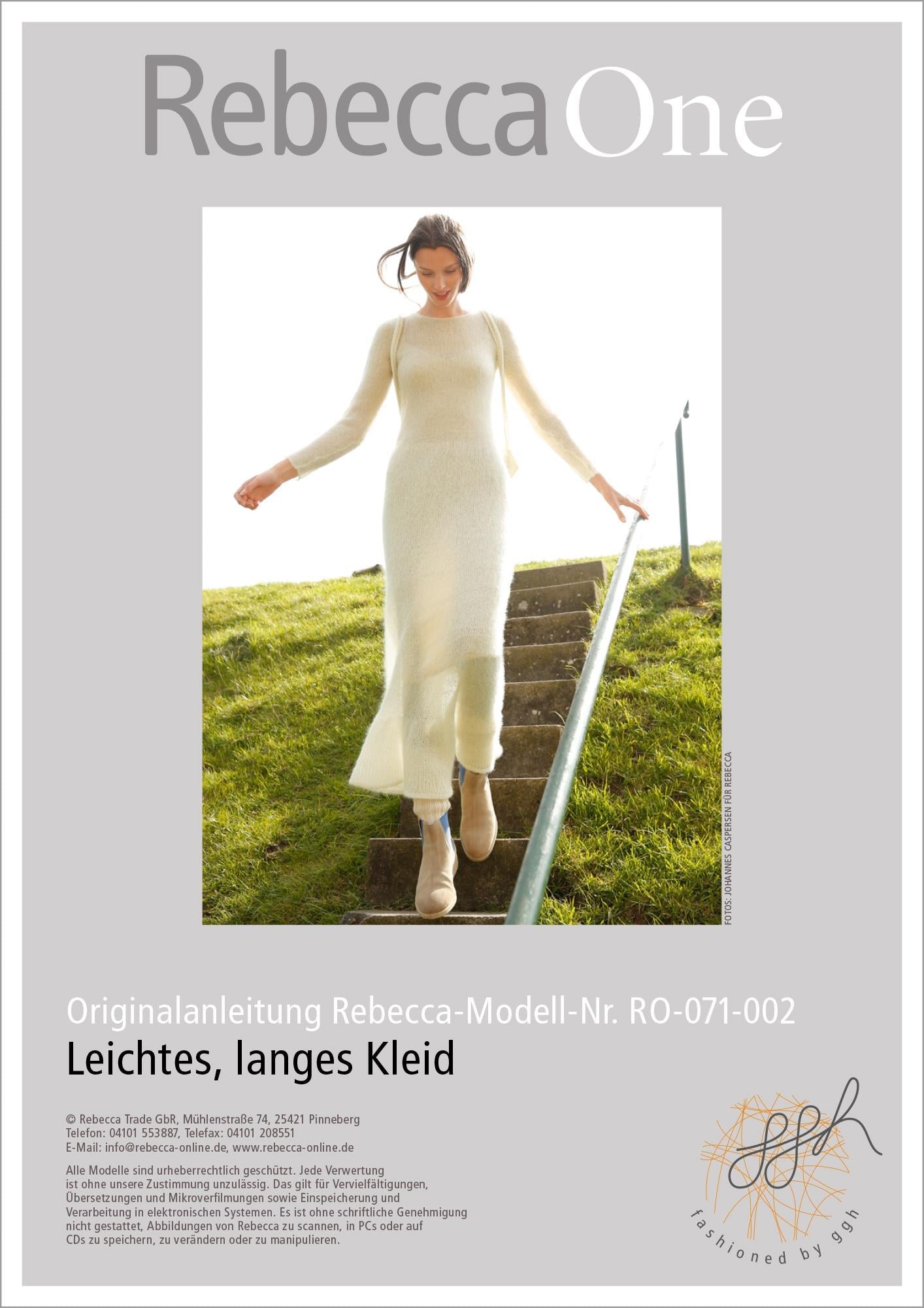 Strickanleitung - Leichtes, langes Kleid - Rebecca - Online.de