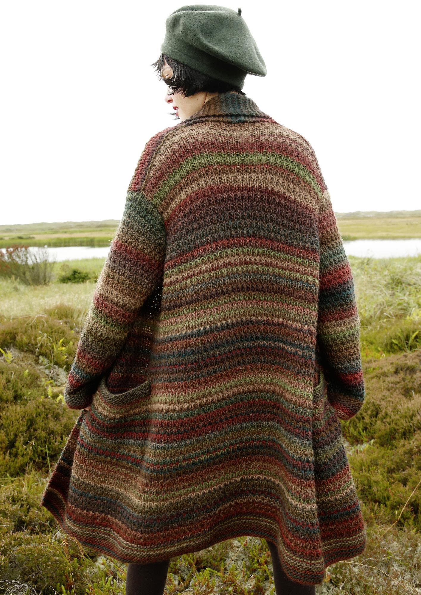 Strickanleitung - Melierte Jacke - Rebecca - Online.de