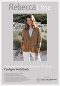 Strickanleitung: Modischer Cardigan Herbstlaub | rebecca - online.de