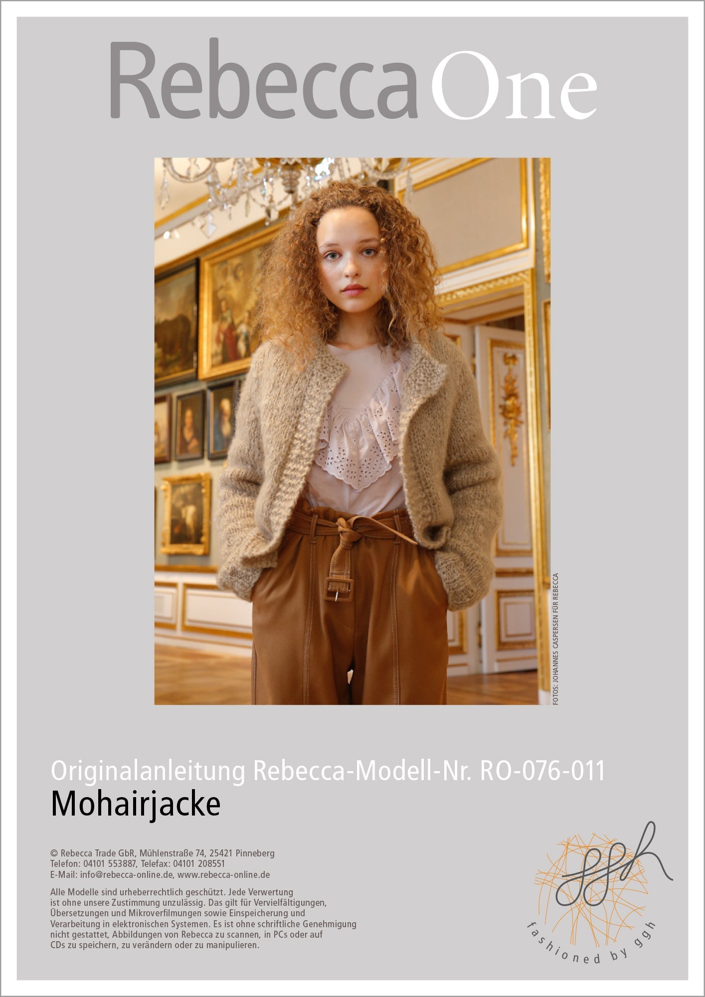 Strickanleitung - Mohairjacke - Rebecca - Online.de