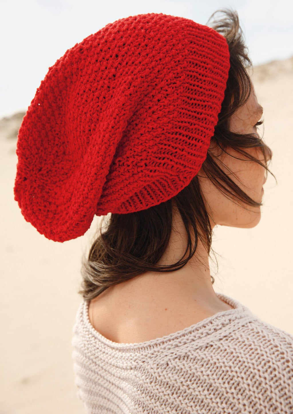 Strickanleitung - Mütze im Perlmuster - Rebecca - Online.de