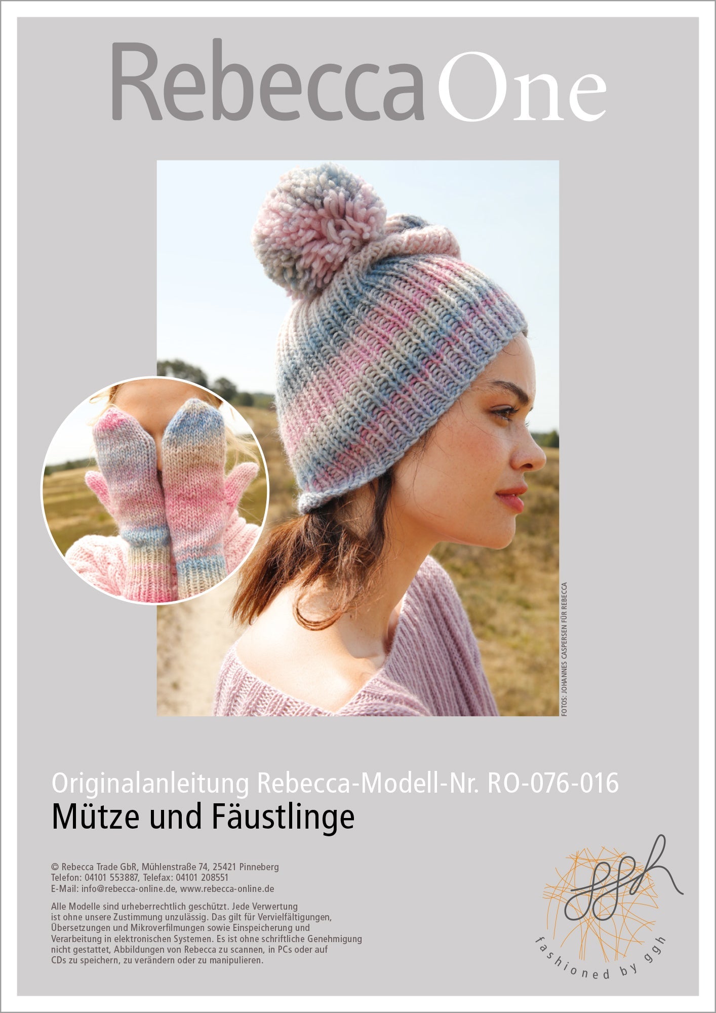 Strickanleitung - Mütze und Fäustlinge - Rebecca - Online.de
