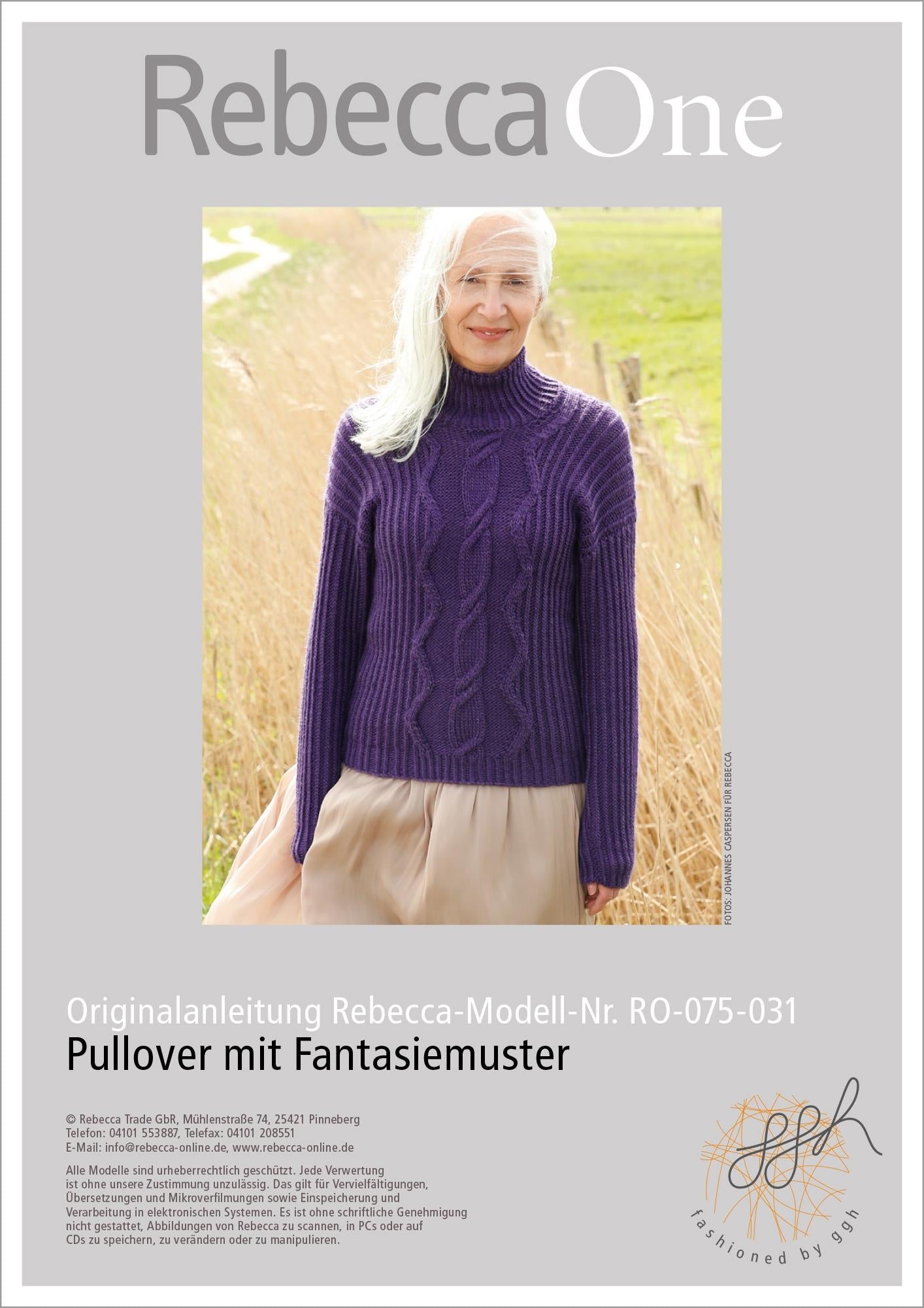 Strickanleitung - Pulli mit Fantasiemuster - Rebecca - Online.de