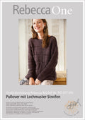 Strickanleitung - Pulli mit Musterstreifen | rebecca - online.de