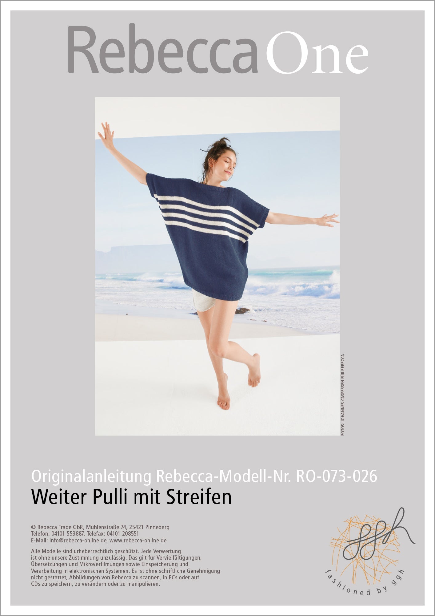 Strickanleitung - Pulli mit Streifen - Rebecca - Online.de