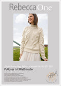 Strickanleitung - Pullover mit Blattmuster | rebecca - online.de