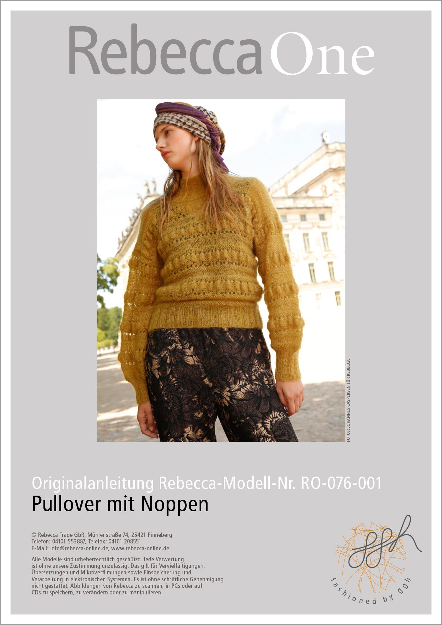 Strickanleitung - Pullover mit Noppen - Rebecca - Online.de