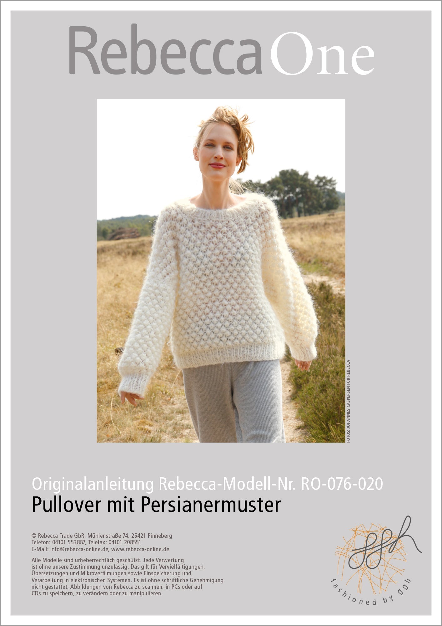 Strickanleitung - Pullover mit Noppen - Rebecca - Online.de