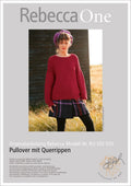 Strickanleitung - Pullover mit Querrippen | rebecca - online.de