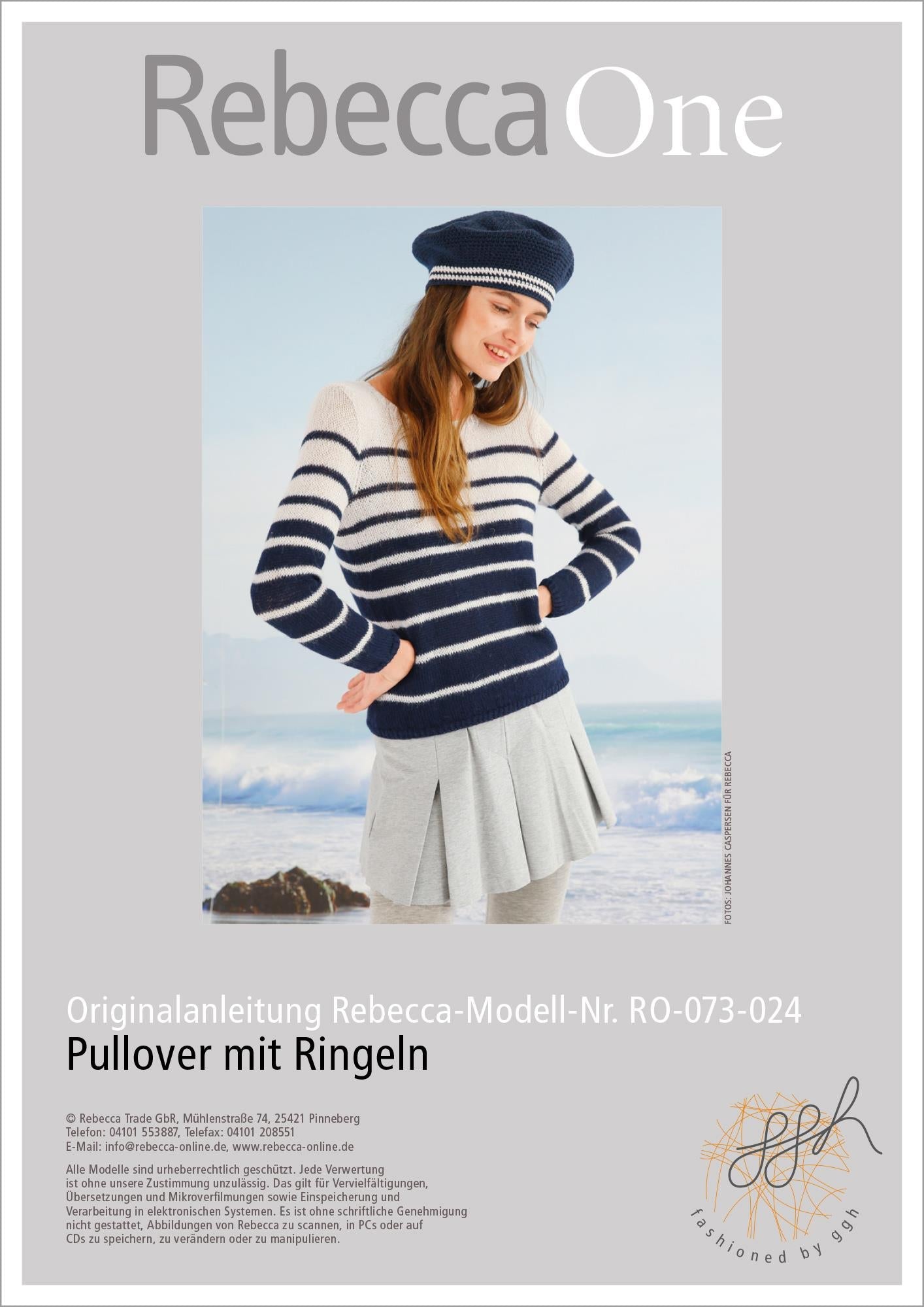 Strickanleitung - Pullover mit Ringeln - Rebecca - Online.de