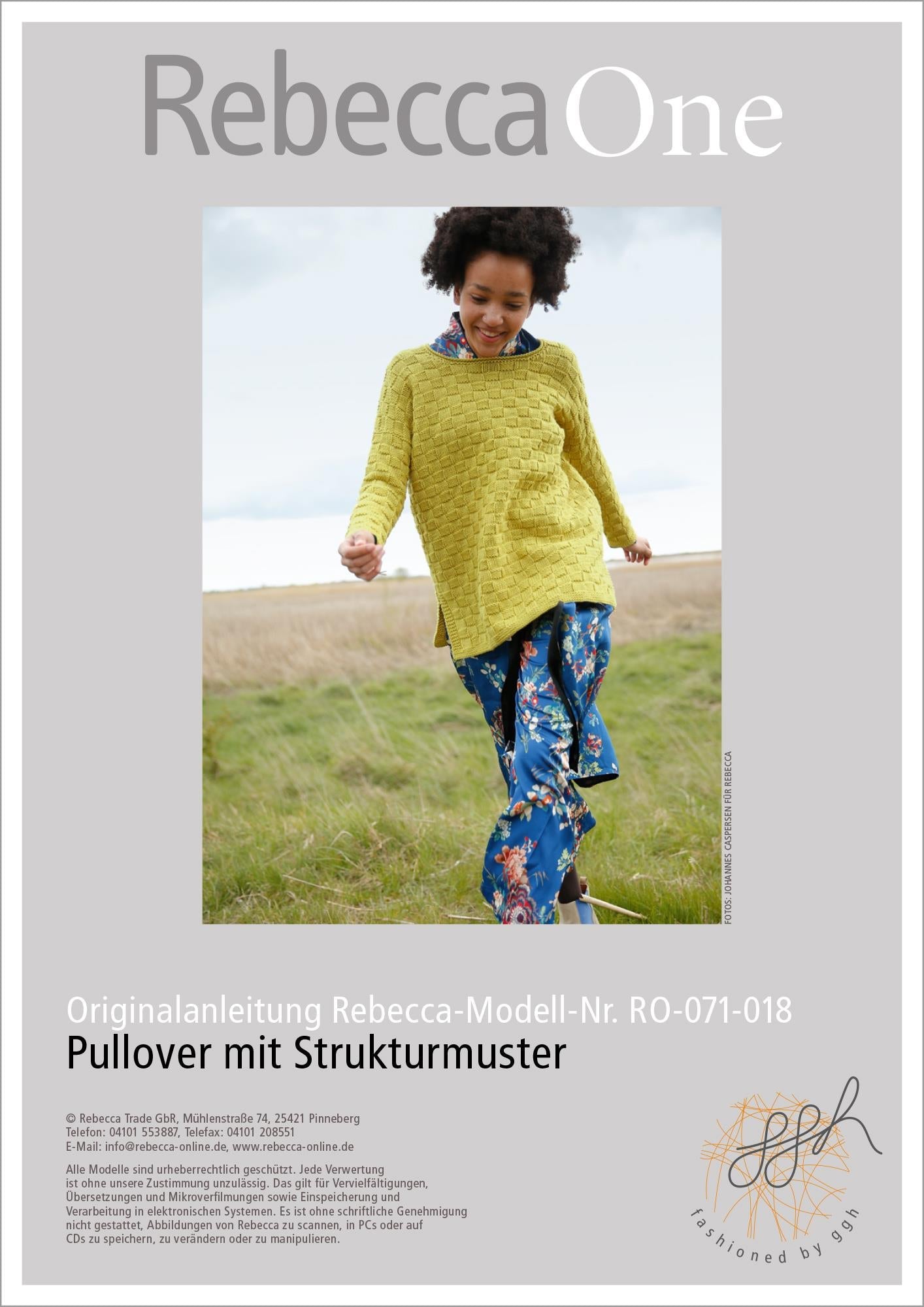 Strickanleitung - Pullover mit Strukturmuster - Rebecca - Online.de