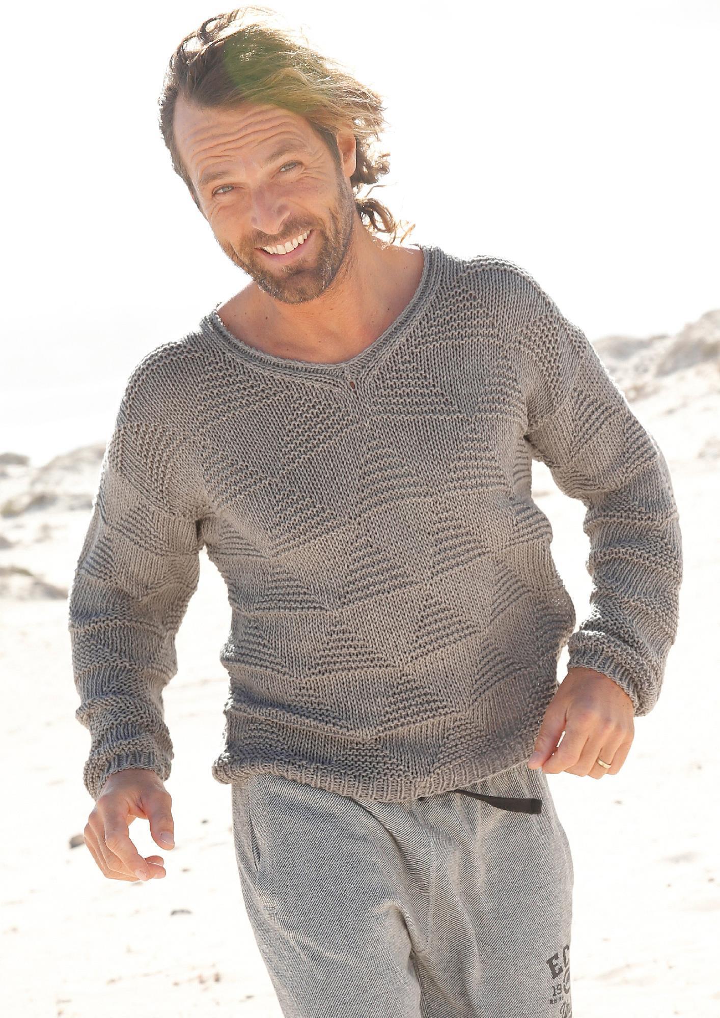 Strickanleitung - Pullover mit Strukturmuster - Rebecca - Online.de