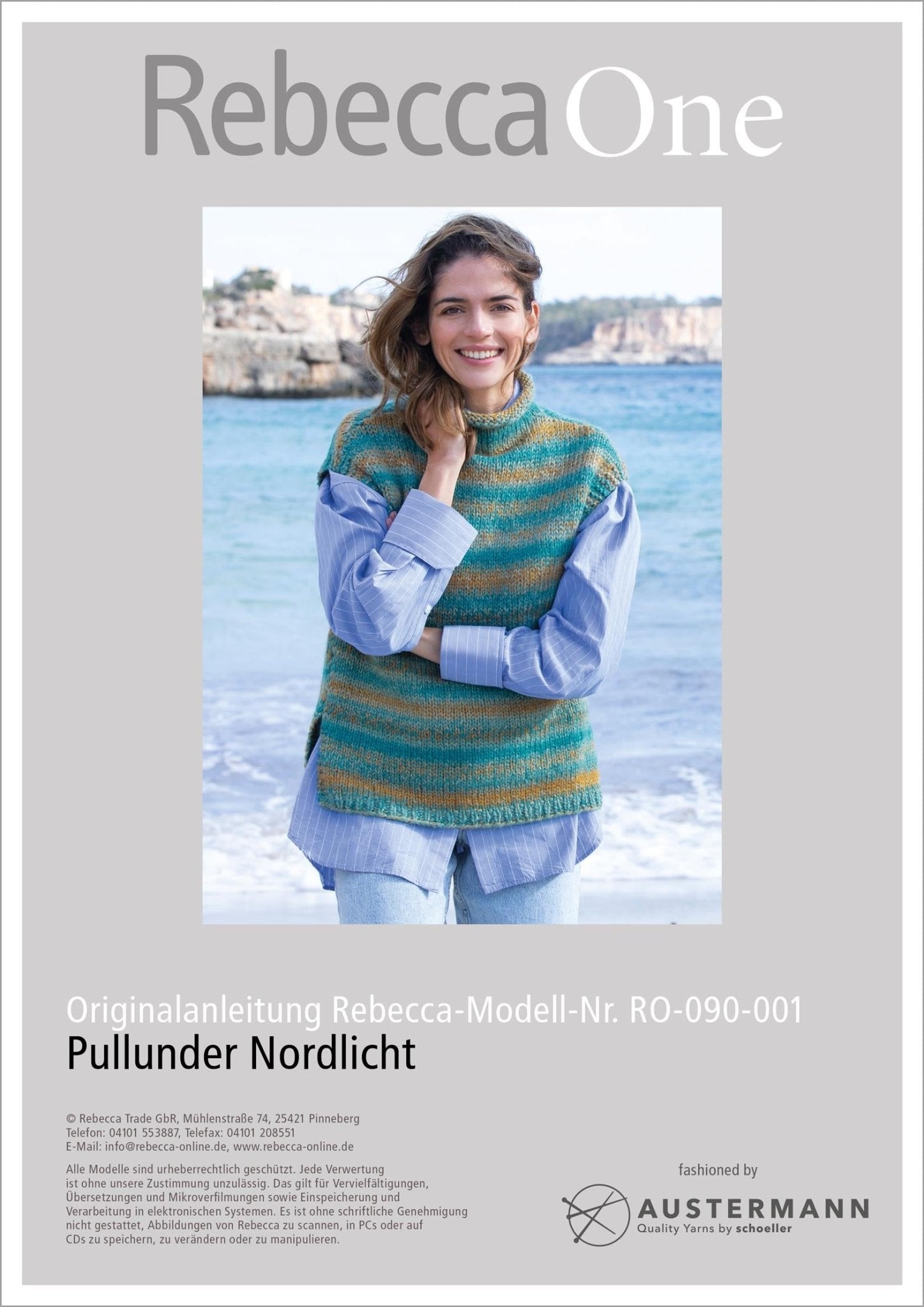 Strickanleitung - Pullunder Nordlicht - Rebecca - Online.de