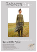 Strickanleitung - Quer gestrickter Pullover | rebecca - online.de