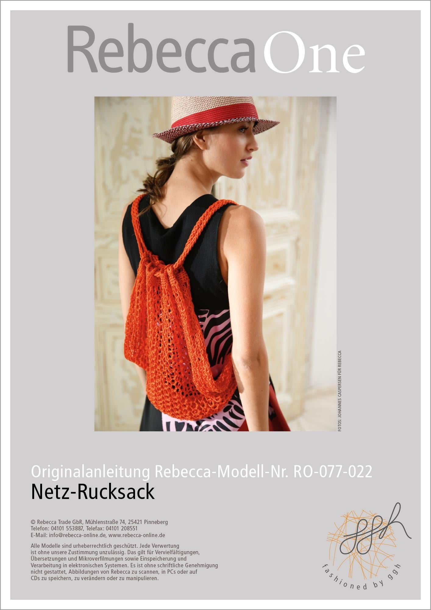 Strickanleitung - Rucksack - Rebecca - Online.de