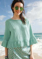 Strickanleitung – Rüschenpulli Emma - Rebecca - Online.de