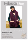 Strickanleitung - Schal mit Taschen | rebecca - online.de