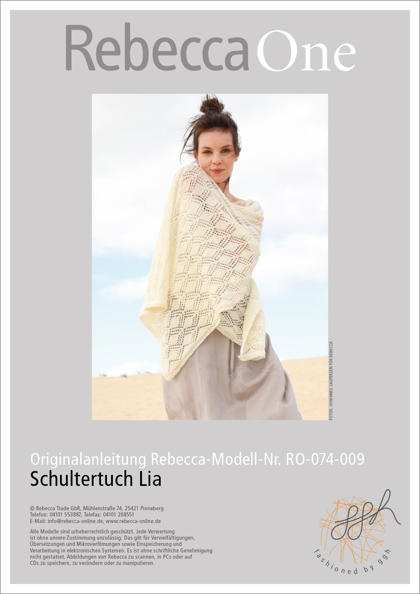 Strickanleitung - Schultertuch Lia - Rebecca - Online.de