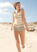 Strickanleitung - Sommerlicher Jumpsuit - Rebecca - Online.de