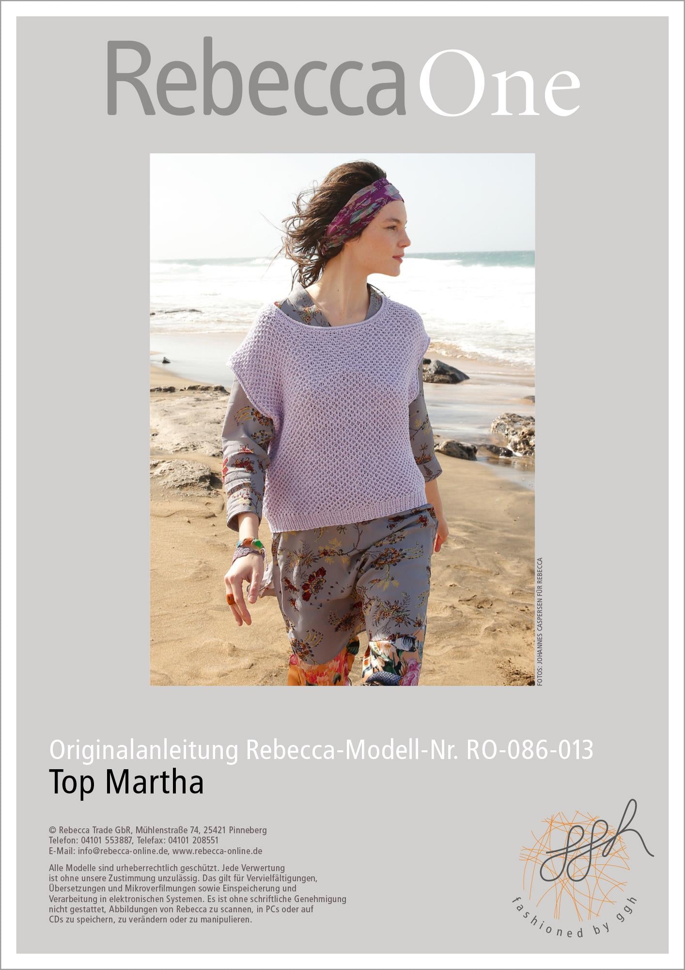 Strickanleitung - Top Martha - Rebecca - Online.de