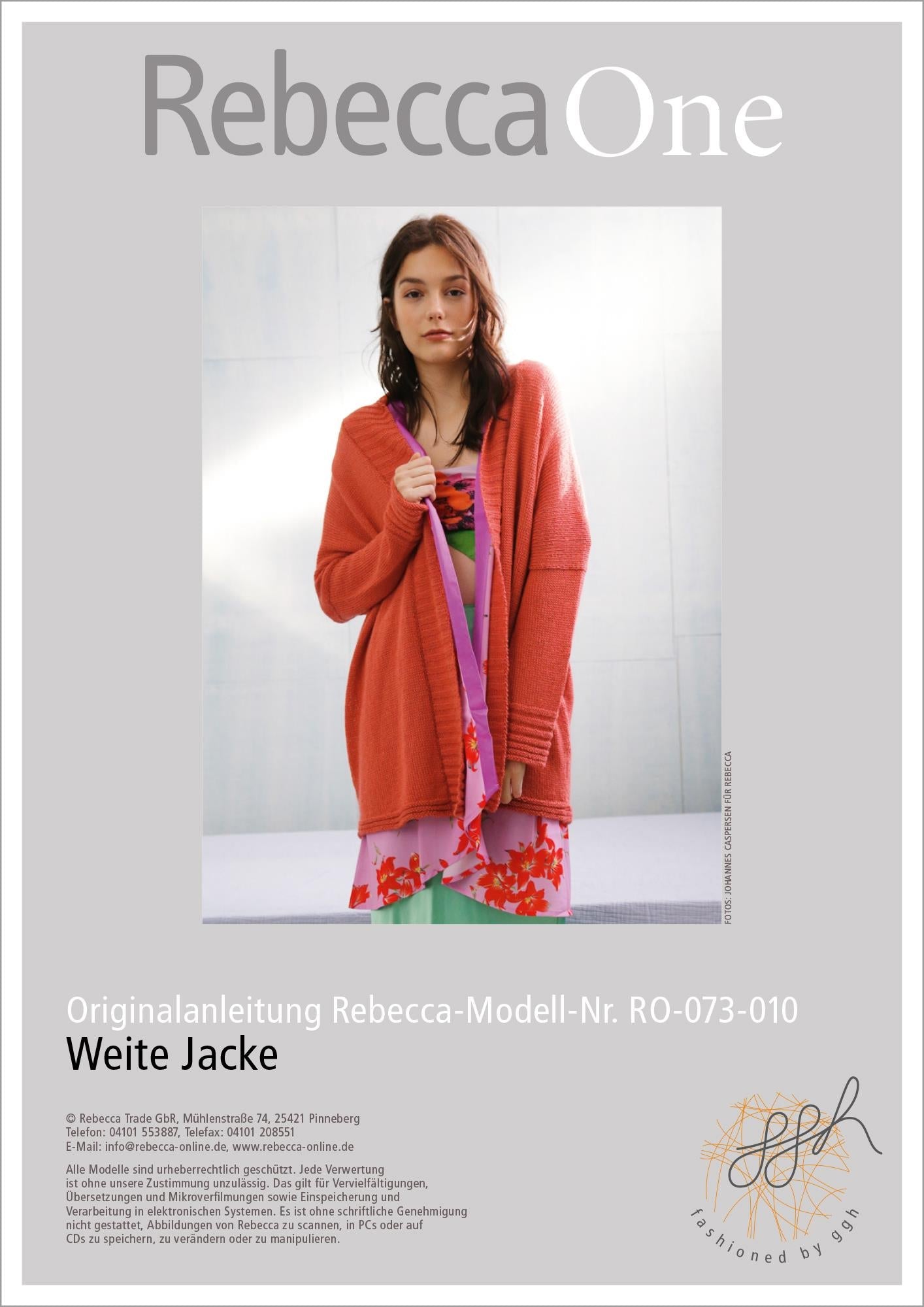 Strickanleitung - Weite Jacke - Rebecca - Online.de