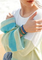 Strickanleitung - Weiter Streifen - Pullover - Rebecca - Online.de