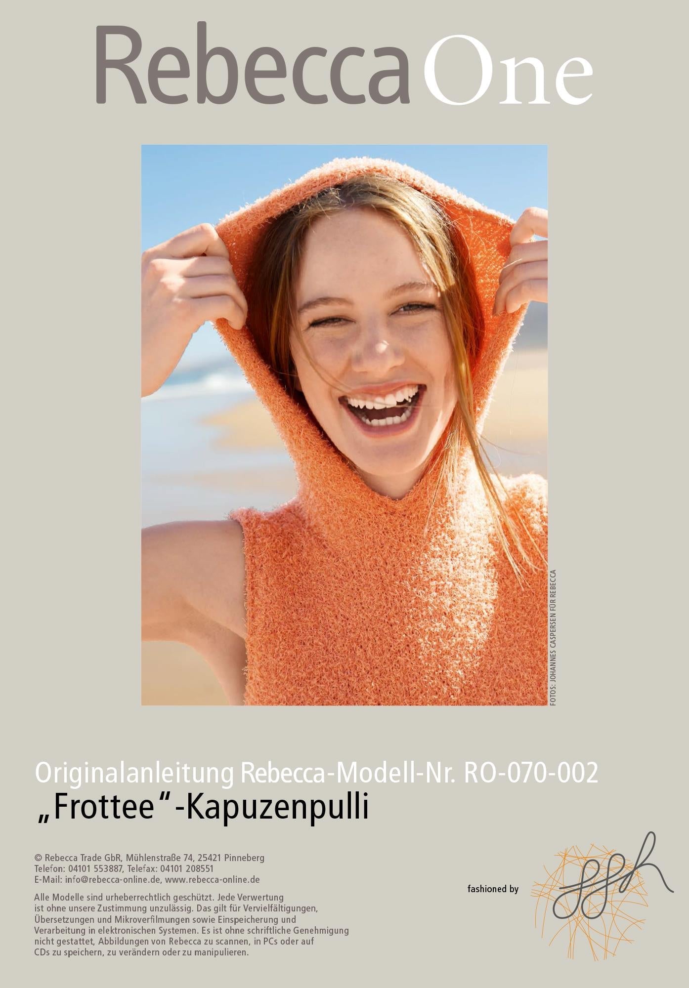 Strickmuster - "Frottee" - Kapuzenpulli - Rebecca - Online.de