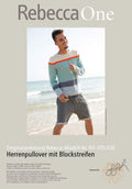 Strickmuster - Herrenpullover mit Blockstreifen | rebecca - online.de