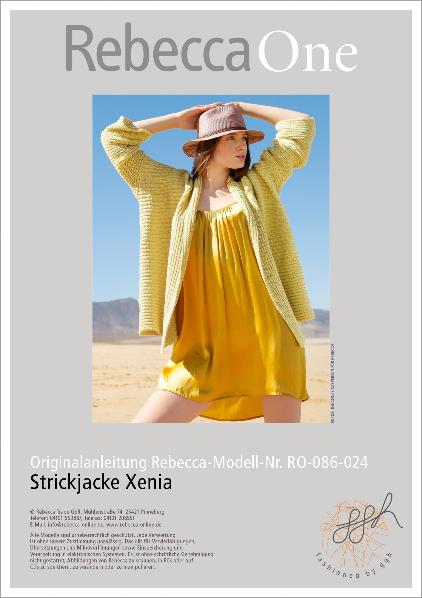 Strickmuster - Jacke mit Querrippen - Rebecca - Online.de