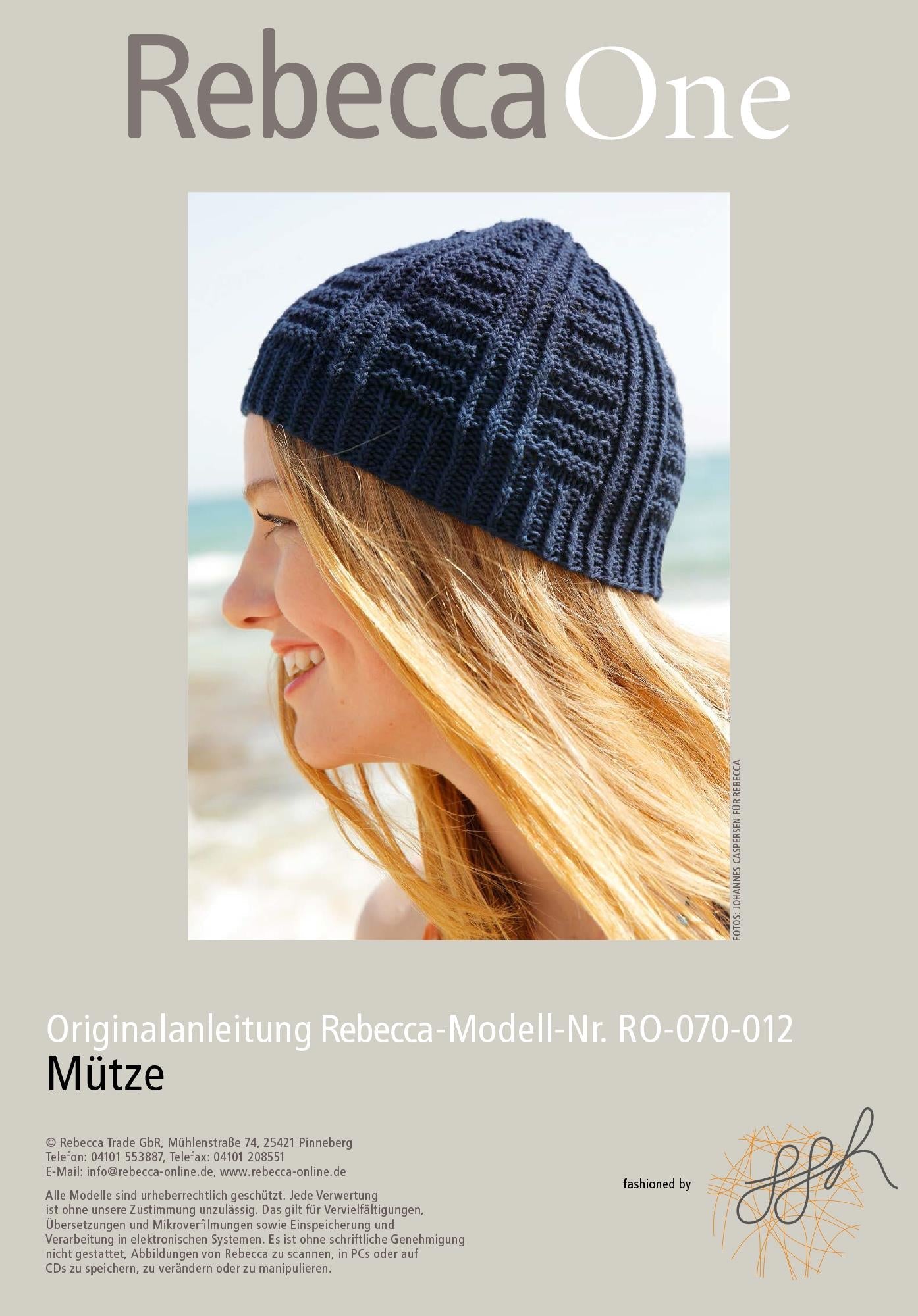 Strickmuster - Mütze - Rebecca - Online.de