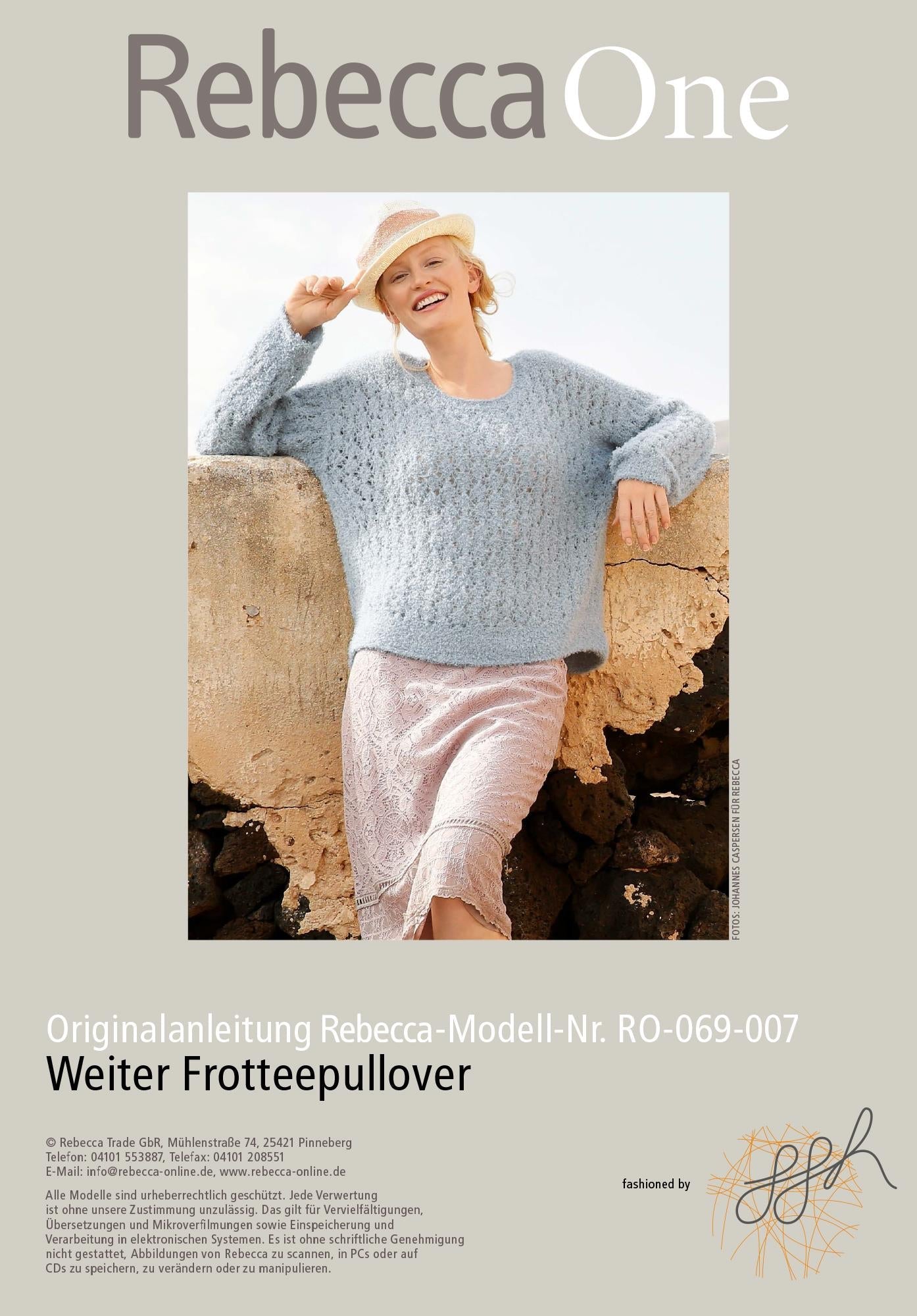 Weiter Frotteepullover - Rebecca - Online.de