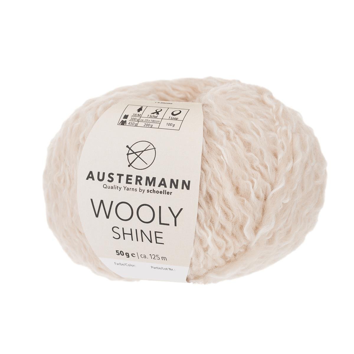 Wooly Shine | 125 M - 50G | 01 - Beige - Rebecca - Online.de