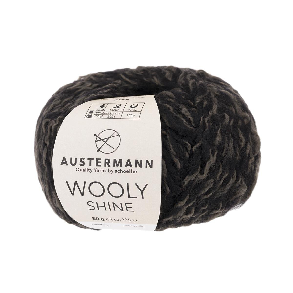 Wooly Shine | 125 M - 50G | 10 - Schwarz - Rebecca - Online.de