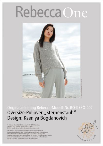 Anleitung - Pullover "Sternenstaub"