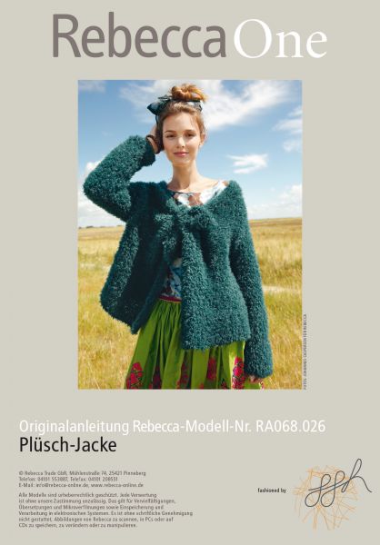 Plüsch-Jacke