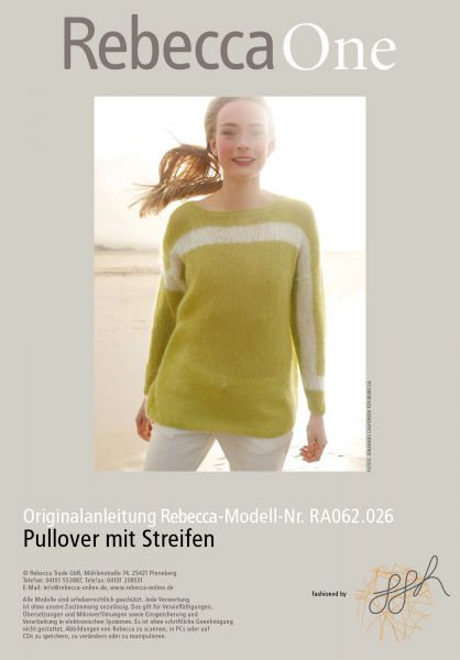 Pullover mit Streifen