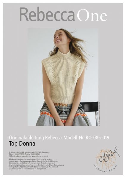 Anleitung - Top Donna