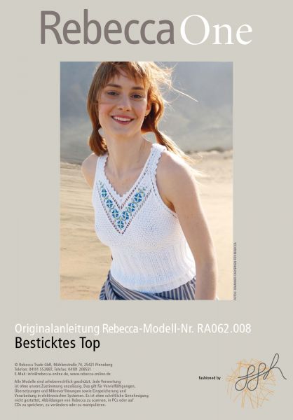 Besticktes Top