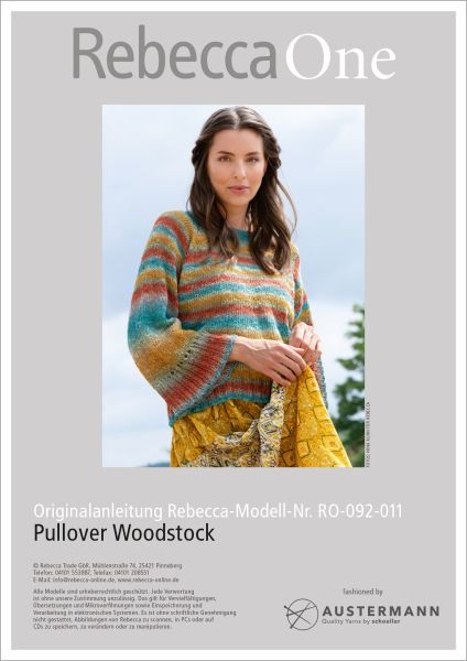 Anleitung - Pullover Woodstock