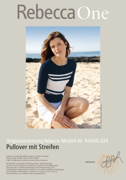 Pullover mit Streifen